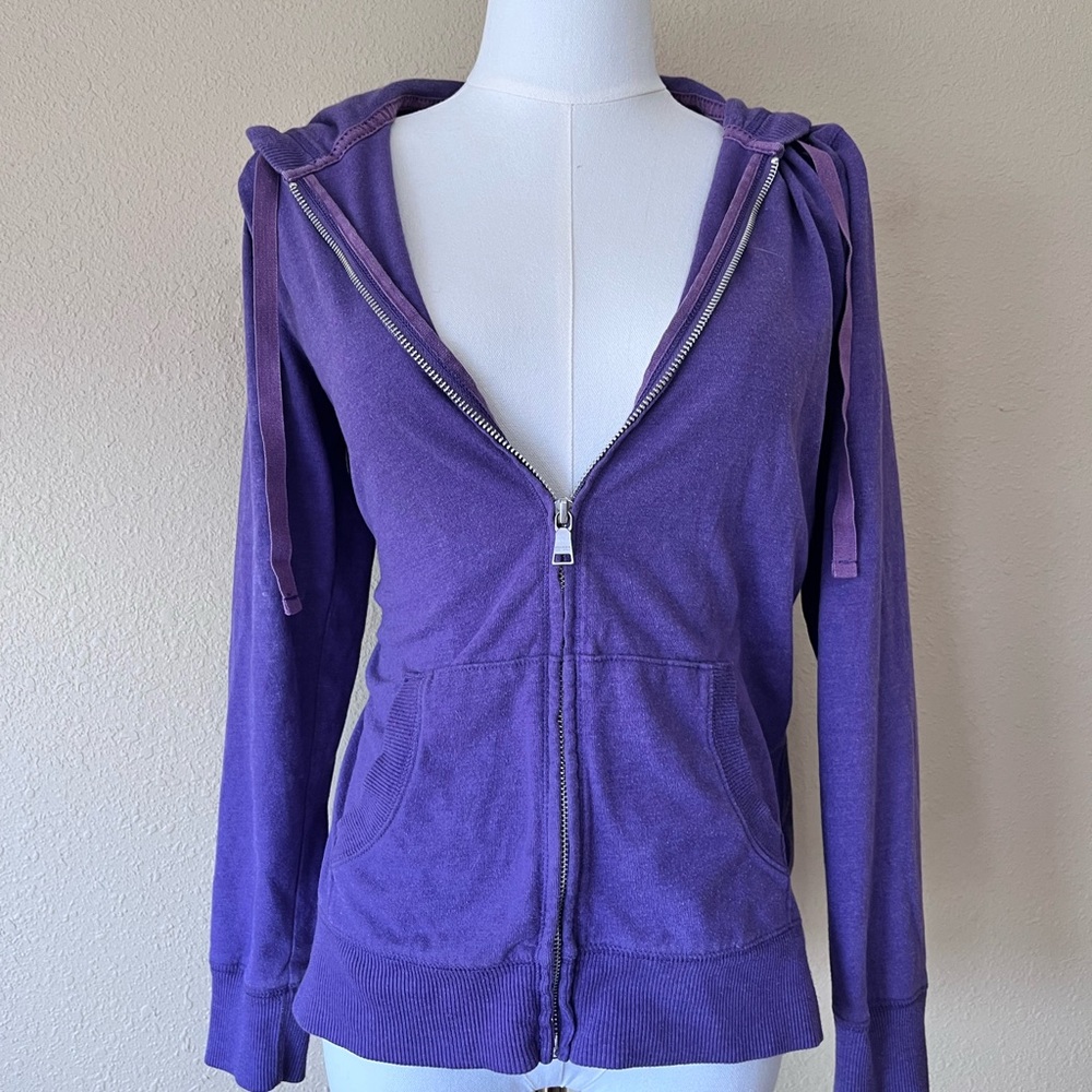 Sonoma Purple Cotton Blend Hoodie